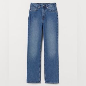 Size 10 blue straight jeans from H&M